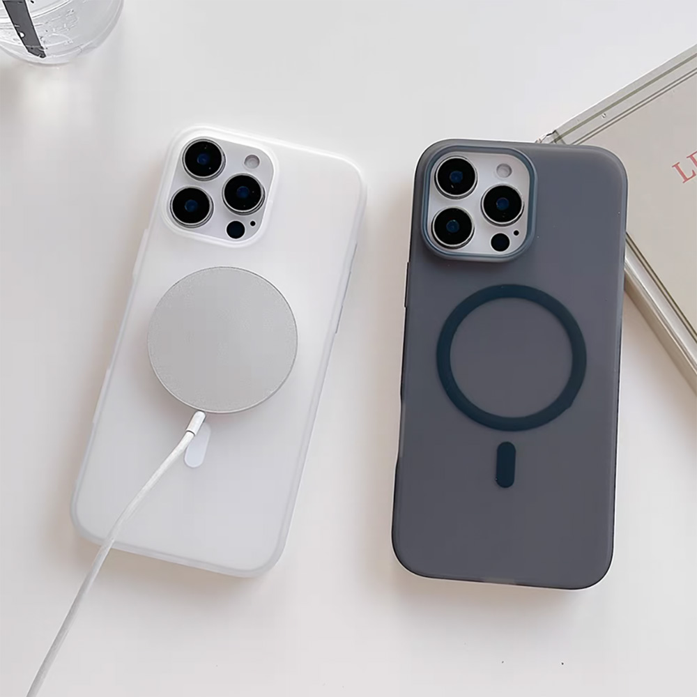 Phone Accessories Popsocket - 럭셔리 매트 마그세이프 폰 케이스 (아이폰
