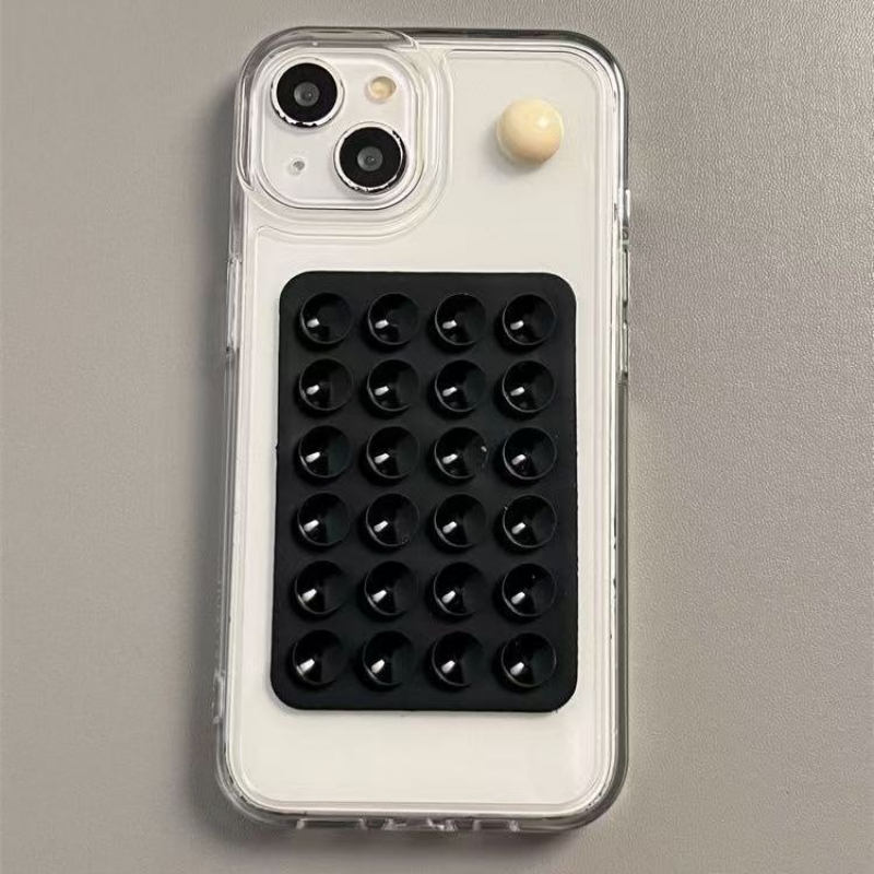 Phone Accessory - 실리콘 흡착식 휴대폰 케이스 마운트 논슬립