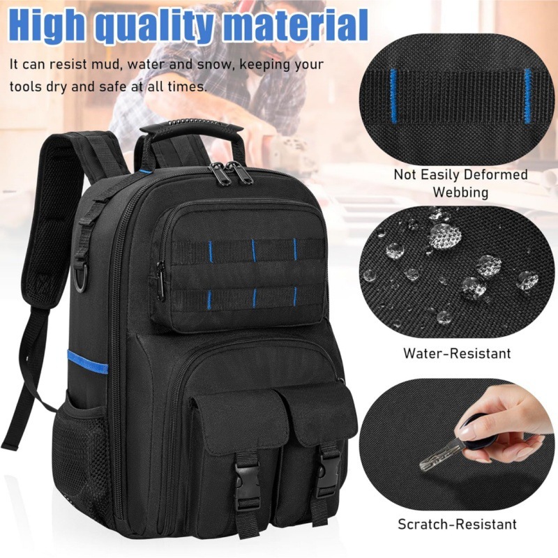 Phone Zone Accessories & Repair Photos - 내마모성 옥스포드 천 공구 보관 백팩,