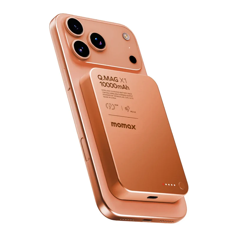 Power Bank Slim - MOMAX 애플 맥세이프 파워뱅크, 10000mAh 슬림형