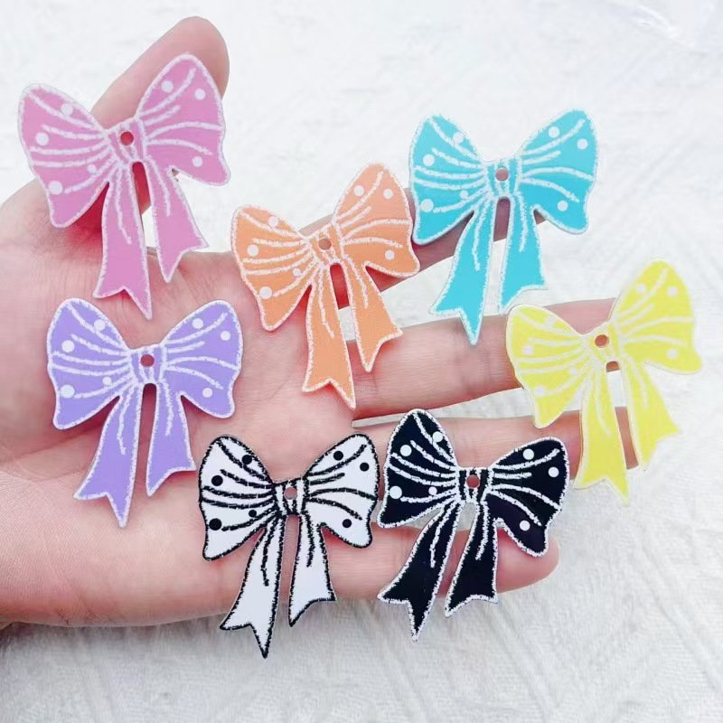 Phone Accessory - 10pcs 유행하는 새로운 멀티 컬러 아크릴