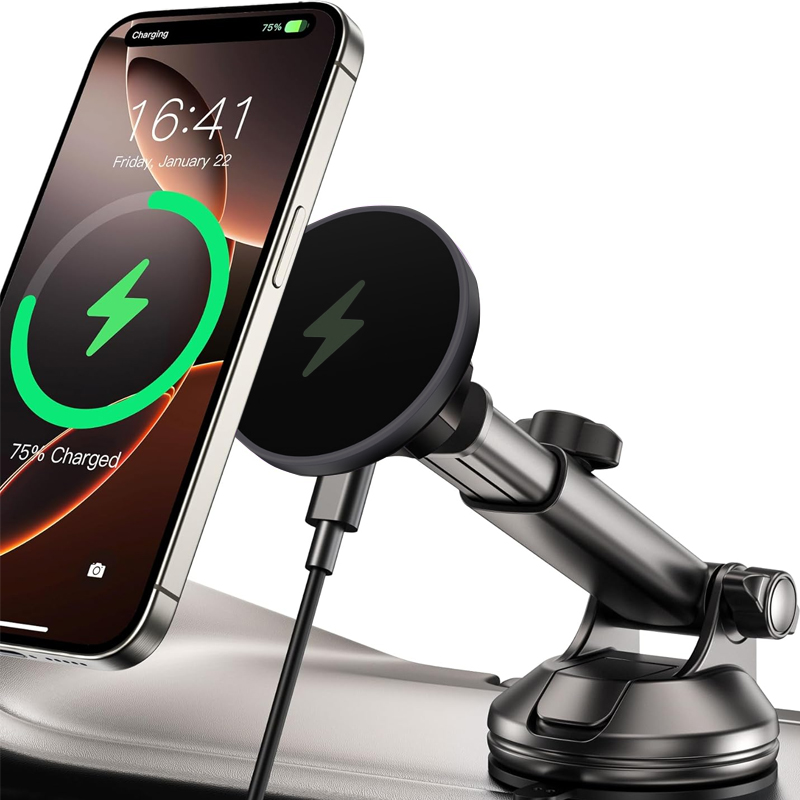Phone Cooling Fan - UYUXIO 15W 고속 충전 차량용 대시보드