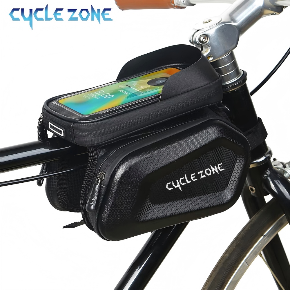 Phone Zone Accessories & Repair Photos - 대용량 자전거 탑튜브 가방 터치스크린 폰