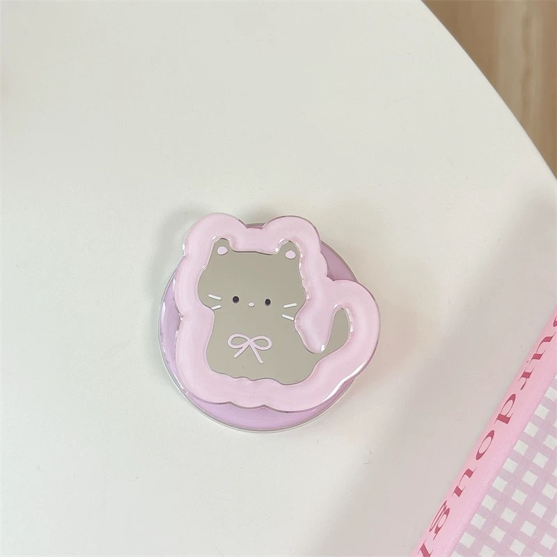 귀여운 인스타 미러 팝소켓 텔레스코픽 만화 캐릭터 폰  - Pop Socket Grip 리뷰 및 가격