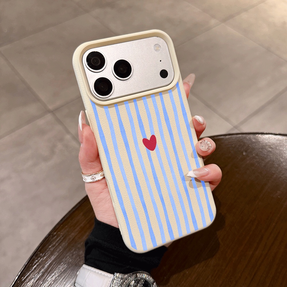 세로 줄무늬 하트 아이폰 케이스 (아이폰 17, 16, - Apple Iphone 16 리뷰 및 가격