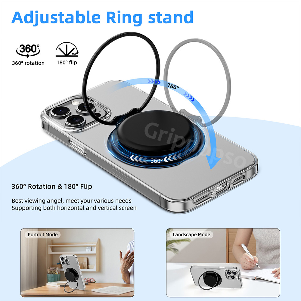 Grippopso 휴대폰 손가락 거치대 소켓, 마그네틱 - Pop Socket Grip 리뷰 및 가격