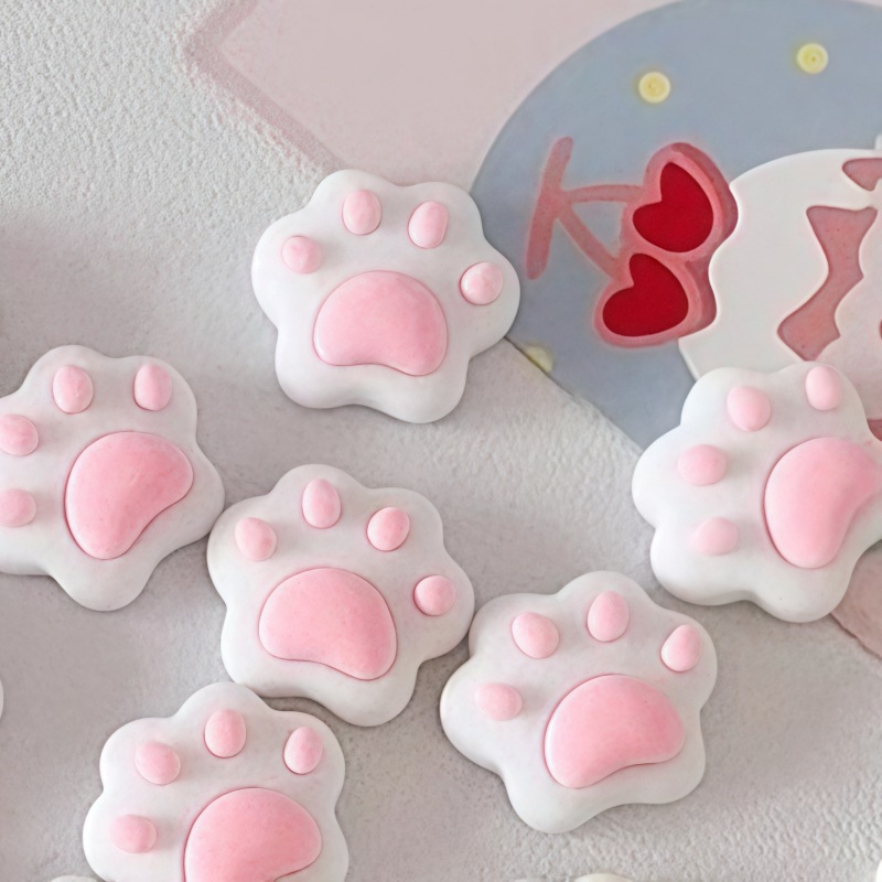 30개 귀여운 고양이 발 모양 미니 액세서리 레진 참  - Phone Accessories Clipart 리뷰 및 가격