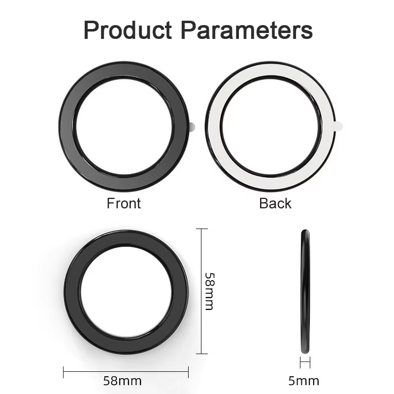 맥세이프 강력 자석 링 폰 홀더 스탠드 접착식 자석 벽 - Phone Accessories Popsocket 리뷰 및 가격