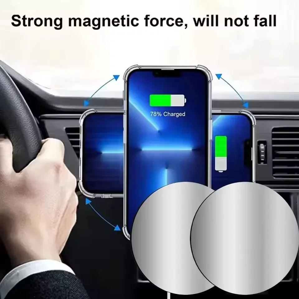 1-5PCS 8CM 휴대 전화 태블릿 용 자기 금속 플 - Car Mount Phone 리뷰 및 가격