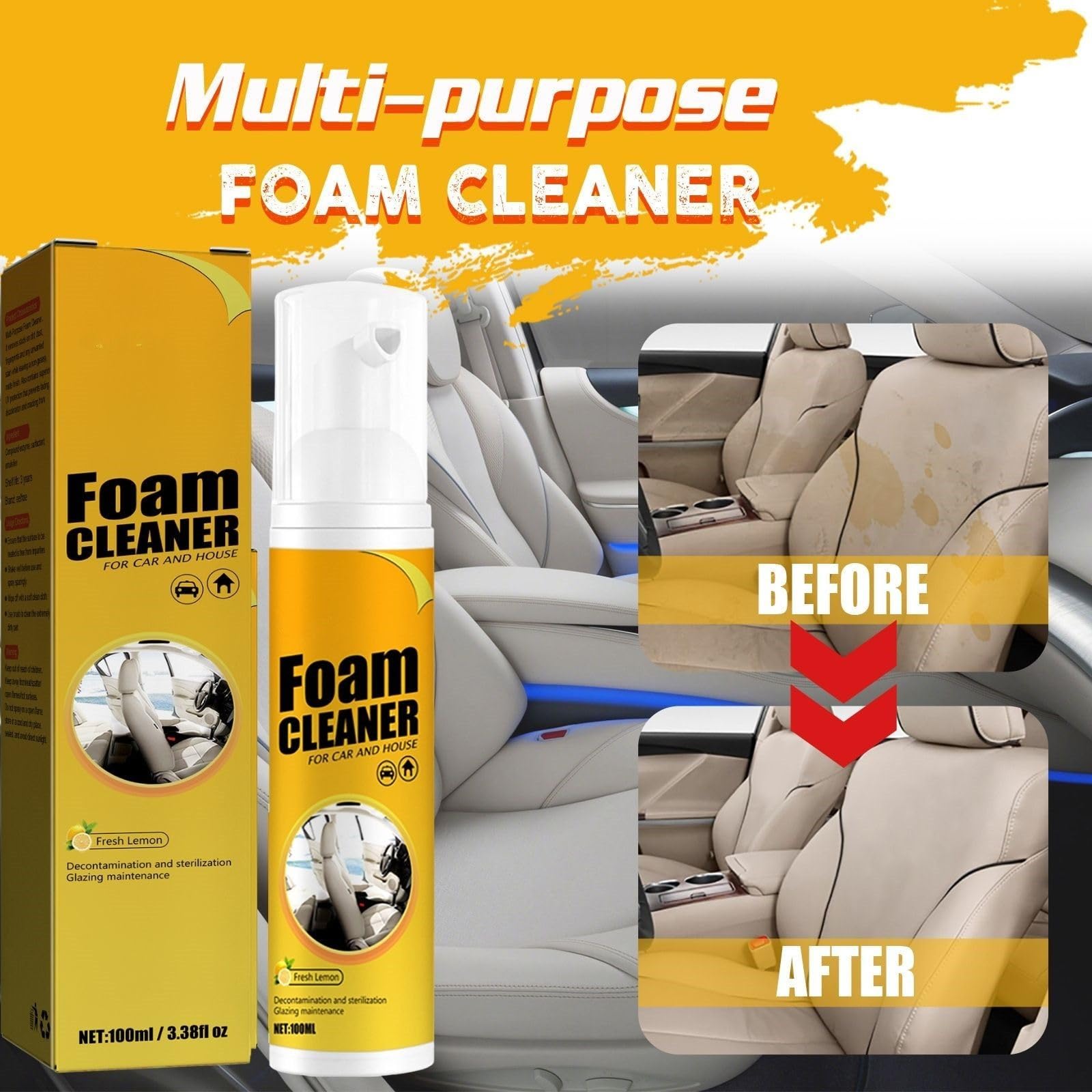 30ML~300ML 다용도 폼 클리너 스프레이 가죽 세 - Screen Cleaner Spray 리뷰 및 가격