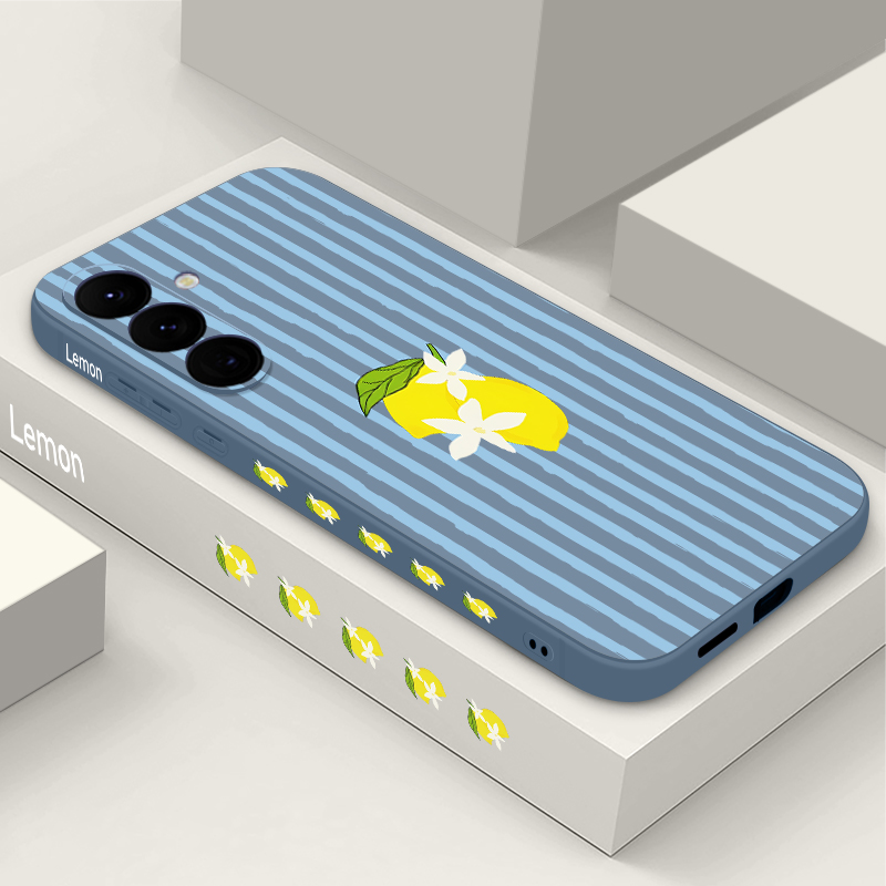 스트라이프 레몬 프린트 TPU 폰 케이스 삼성 갤럭시  - Samsung Galaxy S25 리뷰 및 가격