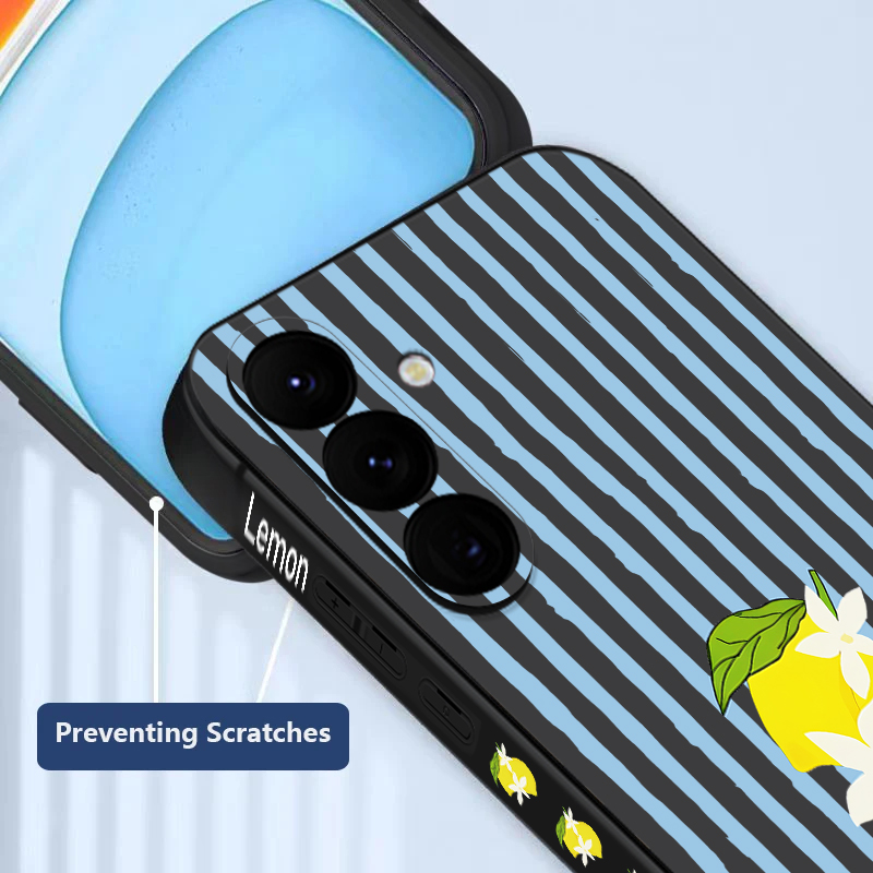 스트라이프 레몬 프린트 TPU 폰 케이스 삼성 갤럭시  - Samsung Galaxy S25 리뷰 및 가격