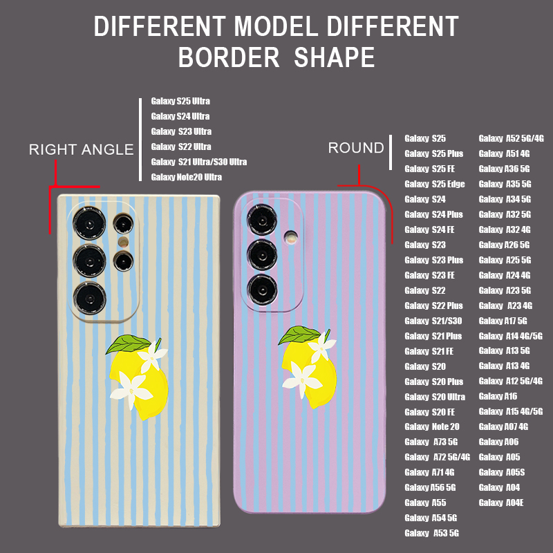 스트라이프 레몬 프린트 TPU 폰 케이스 삼성 갤럭시  - Samsung Galaxy S25 리뷰 및 가격