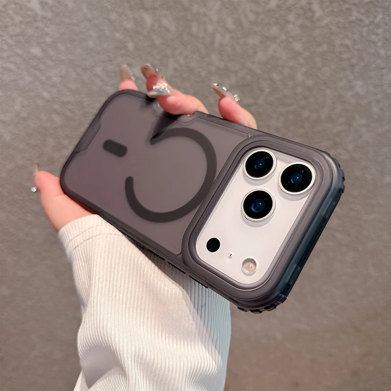 트렌디한 3IN1 프로스트 매트 PC+TPU 방탄 케이 - Apple Iphone 16 리뷰 및 가격