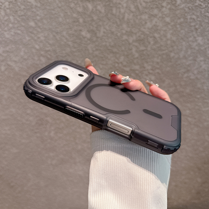 트렌디한 3IN1 프로스트 매트 PC+TPU 방탄 케이 - Apple Iphone 16 리뷰 및 가격