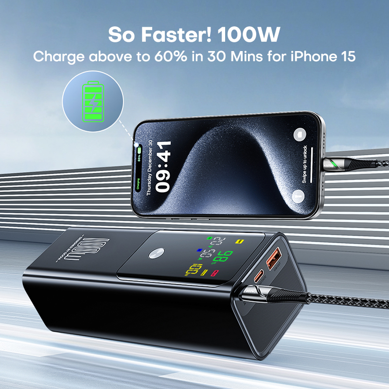 QOOVI PD 100W 보조베터리 20000mAh 외 - Power Bank Slim 리뷰 및 가격