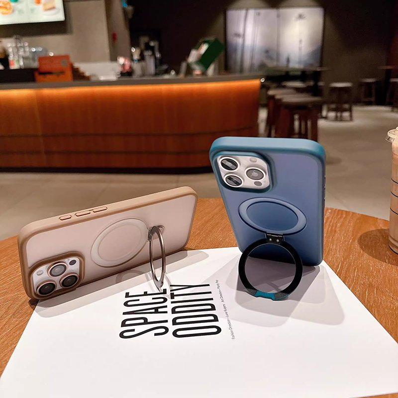 무광 링 홀더 글래스 렌즈 폰 케이스 아이폰 16 15 - Phone Accessories Popsocket 리뷰 및 가격