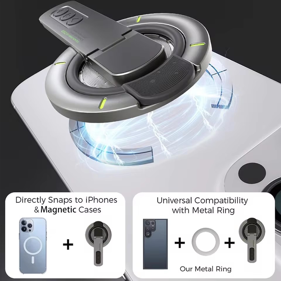 1개 360 °   휴대폰용 회전 스탠드 마그네틱 링  - Phone Accessory 리뷰 및 가격
