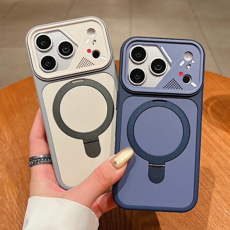 럭셔리 메탈 링 홀더 마그네틱 폰 케이스 (아이폰 17 - Phone Accessories Popsocket 리뷰 및 가격