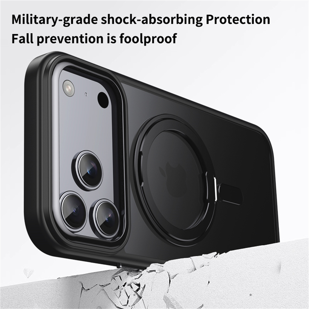 고급 메탈 링 스탠드 투명 폰 케이스 (아이폰 17 에 - Phone Accessories Popsocket 리뷰 및 가격